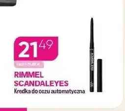 Koliber drogerie Kredka do oczu automatyczna Rimmel Scandaleyes oferta