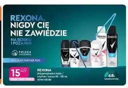 Koliber drogerie Antyperspirant Rexona oferta
