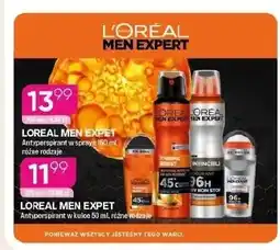 Koliber drogerie Antyperspirant w kulce L'Oreal Men Expert Invincible oferta