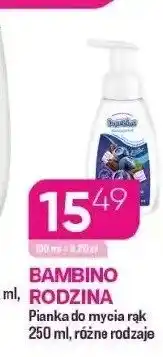 Koliber drogerie Pianka do mycia rąk Bambino Rodzina oferta