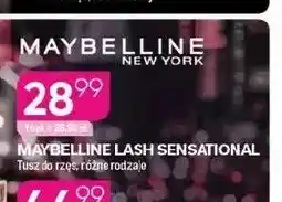 Koliber drogerie Tusz do rzęs Maybelline Lash Sensational oferta