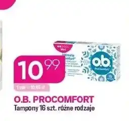 Koliber drogerie Tampony O.B. ProComfort oferta