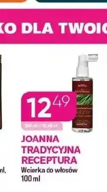 Koliber drogerie Wcierka do włosów Joanna Tradycyjna Receptura oferta