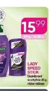 Koliber drogerie Dezodorant w sztyfcie Lady Speed Stick oferta