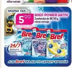 Koliber drogerie Zawieszka do WC Bref Power Aktiv Pine oferta