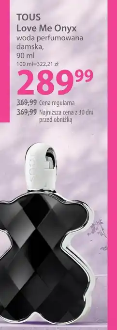 Hebe Woda perfumowana damska tous oferta