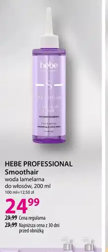 Hebe Woda lamelarna Hebe Professional oferta