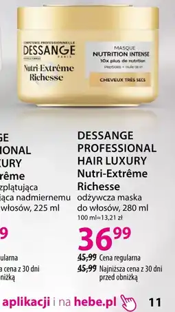 Hebe Maska do włosów Dessange oferta