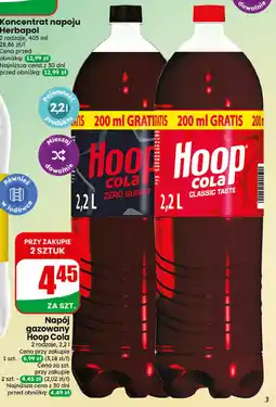 Dino Napój gazowany Hoop Cola oferta