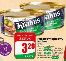 Dino Pasztet wieprzowy Krakus oferta