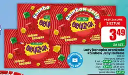 Dino Lody kanapka oranżada Rainbow Jelly Hellena oferta