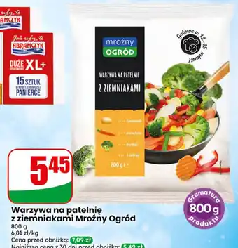 Warzywa na patelnię z ziemniakami Mroźny Ogród
