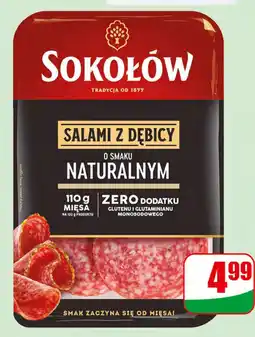 Dino Sokołów Salami z Dębicy o smaku naturalnym oferta