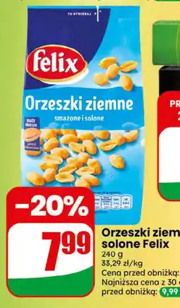 Dino Orzeszki ziemne smażone i solone Felix oferta