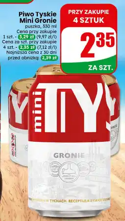 Dino Piwo Tyskie Mini Gronie oferta