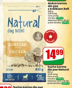 Dino Natural dog MINI Kurczak z indykiem oferta