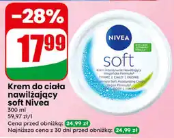 Dino Krem do ciała nawilżający soft Nivea oferta