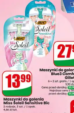 Dino Maszynki do golenia Miss Soleil Sensitive Bic oferta