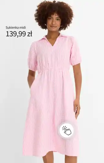 BonPrix Sukienka midi oferta