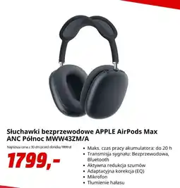 Media Markt Słuchawki Apple oferta