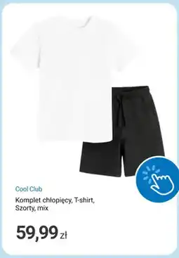 Smyk Komplet chłopięcy T-shirt i szorty Cool Club oferta