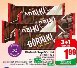 Dino Wafelek Top Góralki z czekoladą oferta