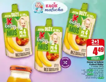 Dino Deser w tubce Kubuś Baby oferta