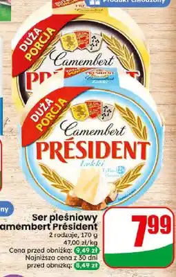 Dino Ser pleśniowy camembert Président oferta