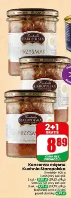 Dino Konserwa mięsna Kuchnia Staropolska oferta