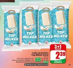 Dino Lody na patyku Top Milker Koral oferta