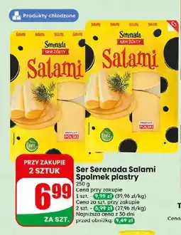 Dino Ser żółty Salami Serenada Spomlek plastry oferta