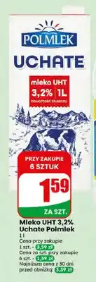Dino Mleko UHT 3,2% Uchate Polmlek oferta