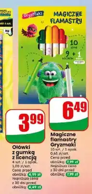 Dino Magiczne flamastry Gryzmaki 10-pak oferta
