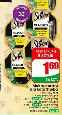 Dino Mokra karma dla kota Sheba Classics oferta