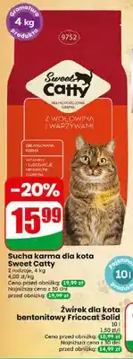 Dino Sucha karma dla kota Sweet Catty z wołowiną i warzywami oferta