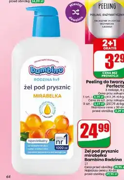 Dino Żel pod prysznic mirabelka Bambino Rodzina oferta