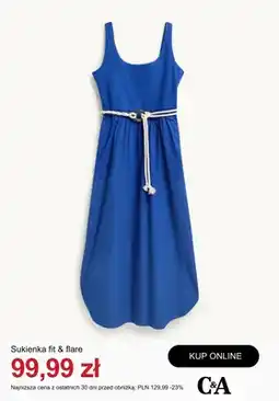 C&A Sukienka fit & flare C&A oferta