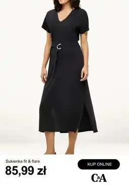 C&A Sukienka fit & flare C&A oferta