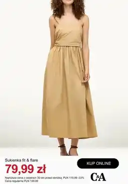 C&A Sukienka fit & flare C&A oferta