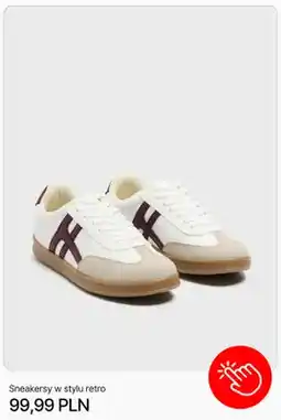Cropp Sneakersy w stylu retro Cropp oferta