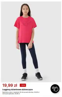 4F Legginsy dzianinowe dziewczęce 4F oferta