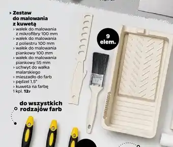 Zestaw do malowania z kuwetą