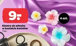 Netto Klamry do włosów w kształcie kwiatów oferta