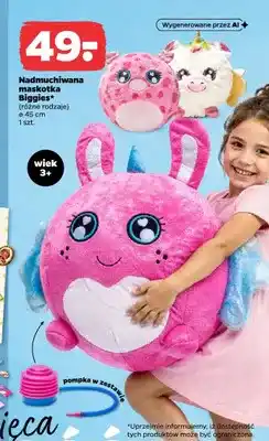 Netto Nadmuchiwana maskotka Biggies oferta