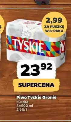 Netto Piwo Tyskie Gronie 8-pak oferta