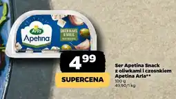 Netto Ser Apetina Snack z oliwkami i czosnkiem Apetina Arla oferta