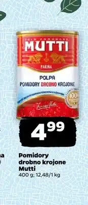 Netto Pomidory drobno krojone Mutti Polpa oferta