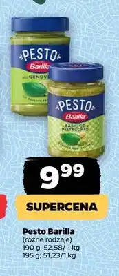 Netto Pesto Basilico e Pistacchio Barilla oferta