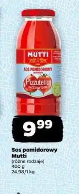 Netto Sos pomidorowy Mutti Pizzutello oferta