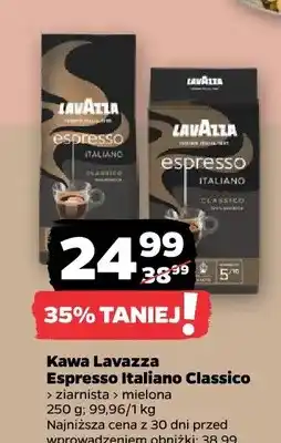 Netto Kawa mielona Lavazza Espresso Italiano Classico oferta